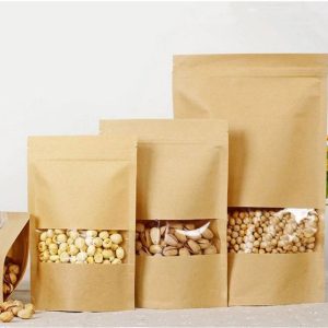 Ziplock Paper Bags with Windows